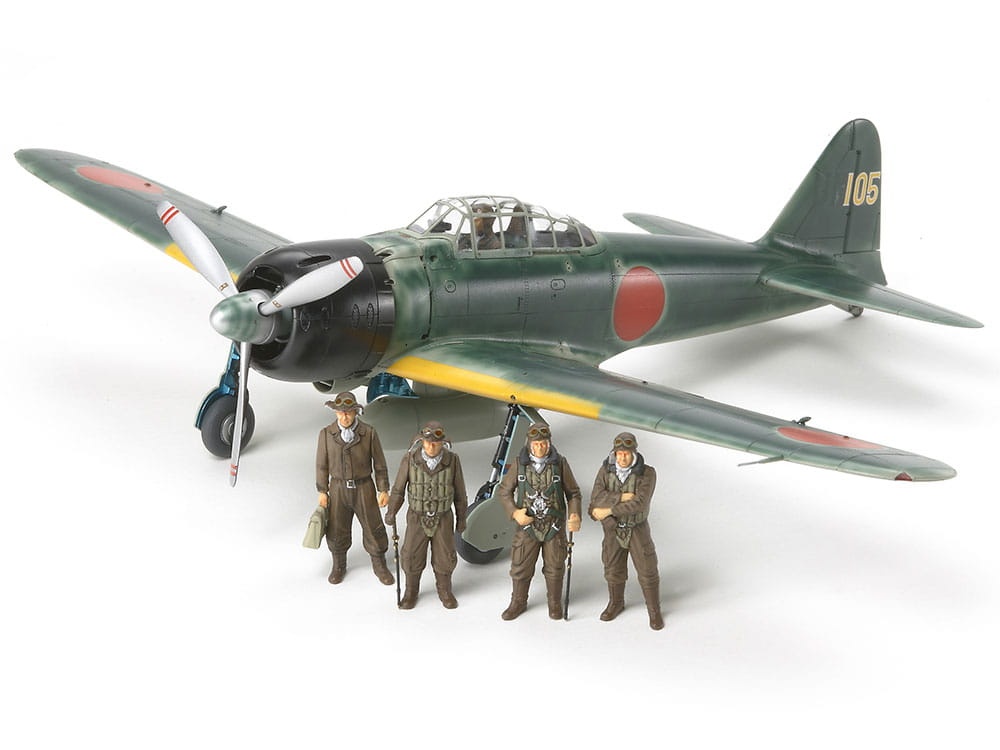 Zdjęcie dodatkowe produktu Mitsubishi A6M3/3a Zero Fighter (Zeke) 1:48 Tamiya 61108