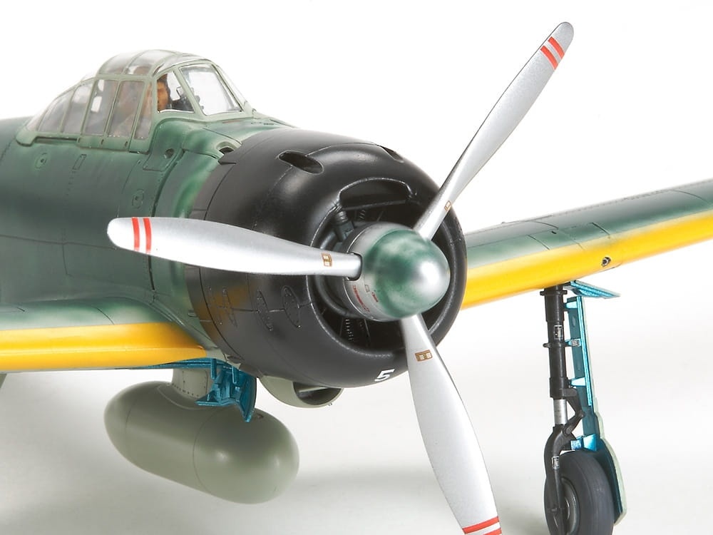 Zdjęcie dodatkowe produktu Mitsubishi A6M3/3a Zero Fighter (Zeke) 1:48 Tamiya 61108