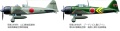 Zdjęcie dodatkowe produktu Mitsubishi A6M3/3a Zero Fighter (Zeke) 1:48 Tamiya 61108