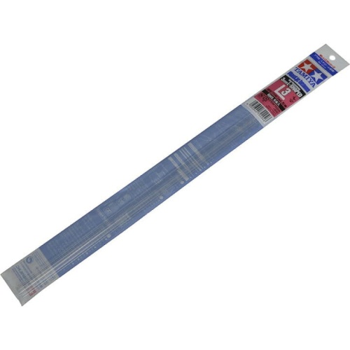 Angle (L) plastic 3x3mm, 1mm thick, 40cm long (6pcs) Tamiya 70204