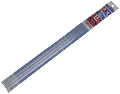 Angle (L) plastic 5x5mm, 1mm thick, 40cm long (5pcs) Tamiya 70205