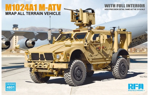 M1240A1 M-ATV MRAP All Terrain Vehicle 1:48 Rye Field Model 4801