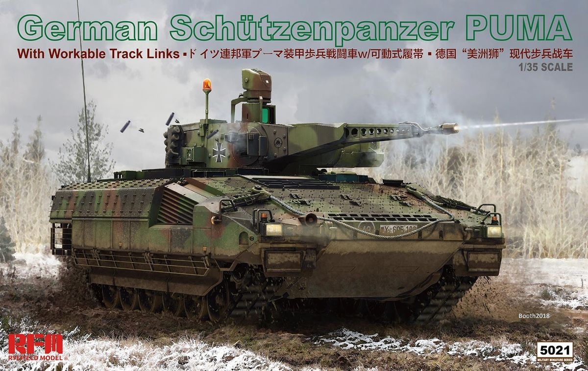 Zdjęcie główne produktu PUMA German Schutzenpanzer 1:35 Rye Field Model 5021
