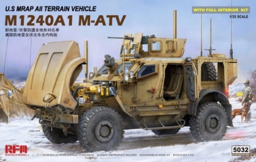 M1240A1 M-ATV (US MRAP) 1:35 Rye Field Model 5032