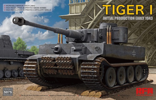 Tiger I (Initial Production Early 1943) 1:35 Rye Field Model 5075