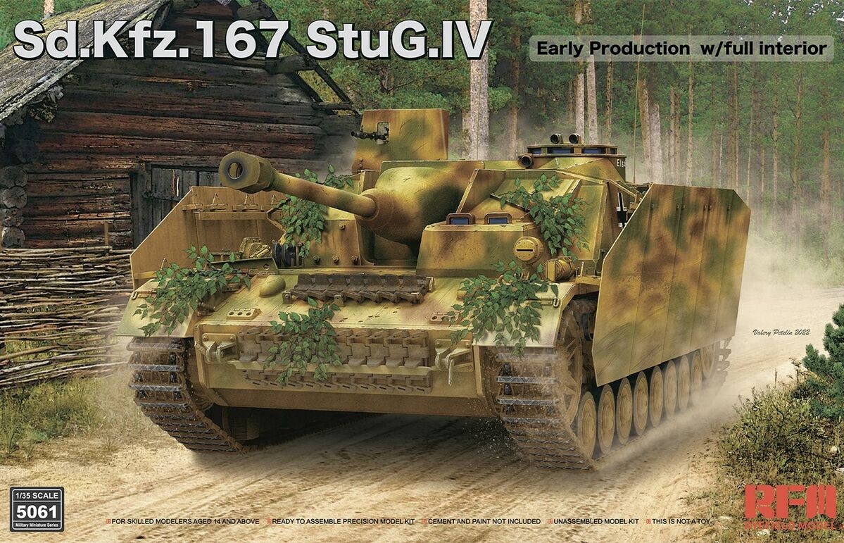 Zdjęcie główne produktu StuG IV (Sd.Kfz.167) 1:35 Rye Field Model 5061