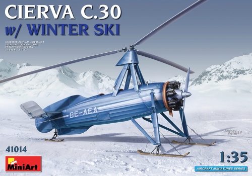 Cierva C.30 with Winter Ski 1:35 MiniArt 41014