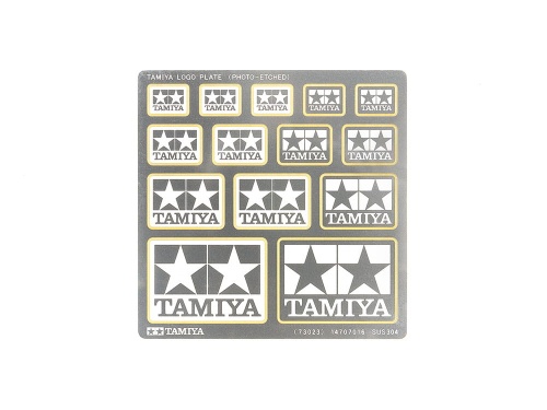 Tamiya Logo Plate (Photo-Etched) Tamiya 73023