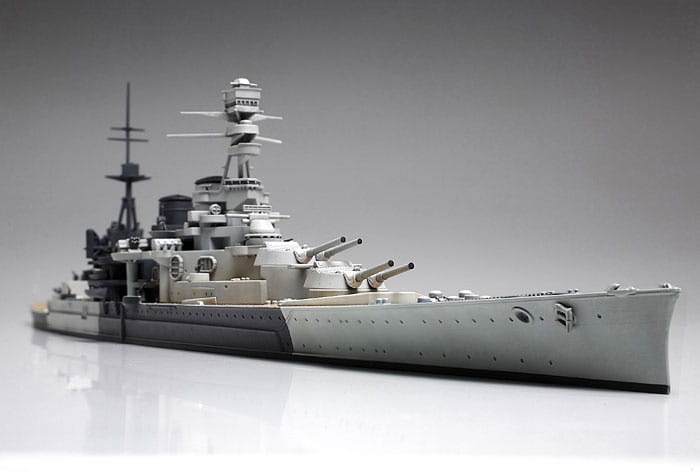 Zdjęcie dodatkowe produktu British Battle Cruiser Repulse 1:700 Tamiya 31617