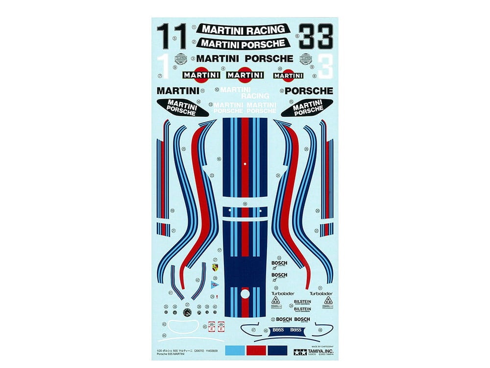 Zdjęcie dodatkowe produktu Porsche 935 Martini 1:20 Tamiya 20070