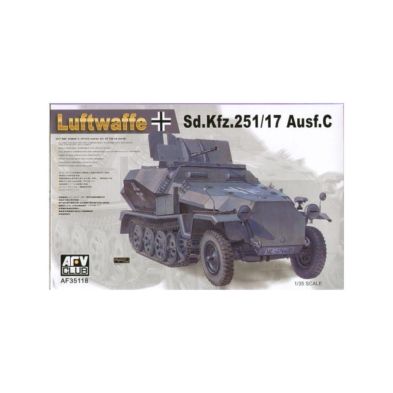 Zdjęcie główne produktu Sd.Kfz.251/17 Ausf.C 1:35 AFV Club 35118