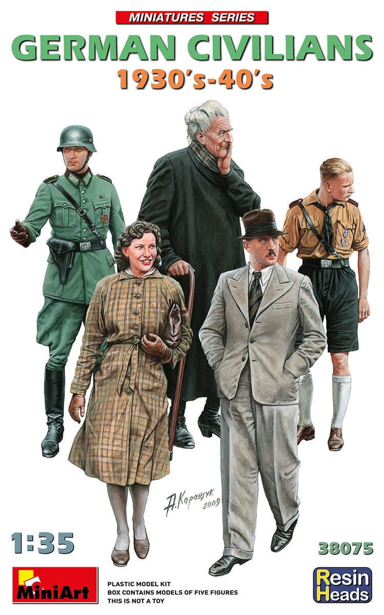 Zdjęcie główne produktu German Civilians 1930-40s 1:35 MiniArt 38075