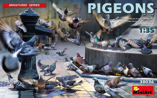 Pigeons 1:35 MiniArt 38036