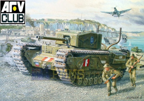 Churchill Mk.III (British Infantry Tank, Dieppe Raid) 1:35 AFV Club 35176