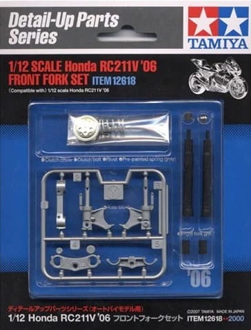 Honda RC211V ƒ'06 Front Fork 1:12 Tamiya 12618
