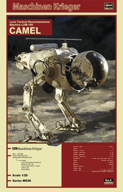 Zdjęcie główne produktu Księżycowy taktyczny samolot rozpoznawczy LUM-168 Camel 1:20 Hasegawa MK06