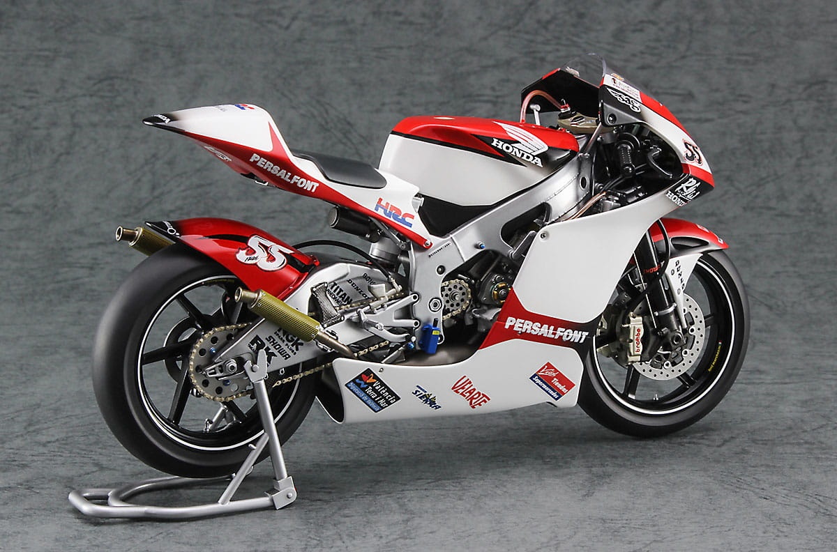 Zdjęcie dodatkowe produktu Honda RS250RW (2009 WGP250) 1:12 Hasegawa 21742