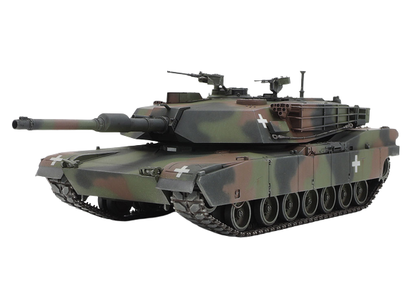 Zdjęcie główne produktu M1A1 Abrams Tank Ukraine 1:35 Tamiya 25216