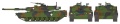 Zdjęcie dodatkowe produktu M1A1 Abrams Tank Ukraine 1:35 Tamiya 25216
