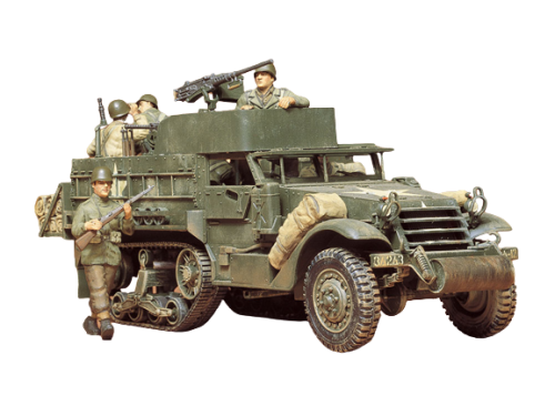 US Armored Personnel Carrier M3A2 Half-Track 1:35 Tamiya 35070