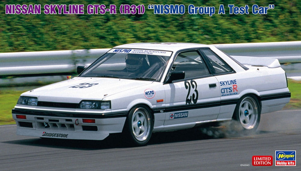 Zdjęcie główne produktu Nissan Skyline GTS-R (R31) (NISMO Group A Test Car) 1:24 Hasegawa 20549