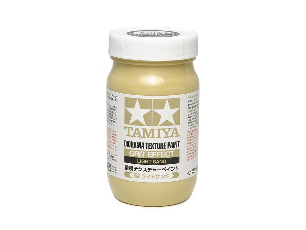 Zdjęcie główne produktu Diorama Texture Paint (Grit Effect, Light Sand) 250ml Tamiya 87122
