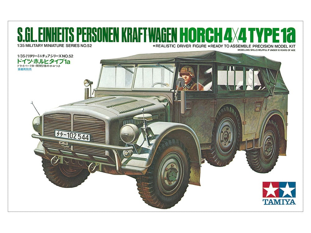 Zdjęcie dodatkowe produktu Horch Type 1A 1:35 Tamiya 35052