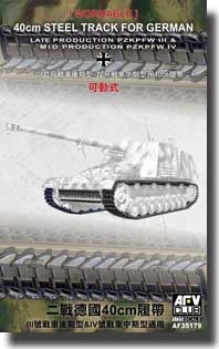 Zdjęcie główne produktu German 40cm Track for PzKpfw III (Late) and PzKpfw IV (Mid) 1:35 AFV Club 35179