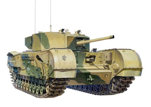 Zdjęcie główne produktu Churchill Mk. III 1:35 AFV Club 35153