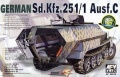 Zdjęcie główne produktu Sd.Kfz. 251/1 Ausf. C Schutzenpanzer 1:35 AFV Club 35078