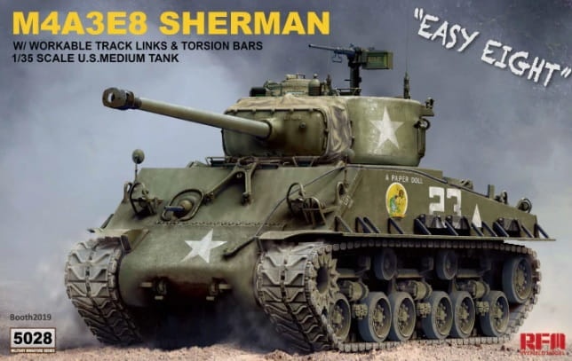 Zdjęcie główne produktu M4A3E8 Sherman Easy Eight 1:35 Rye Field Model 5028