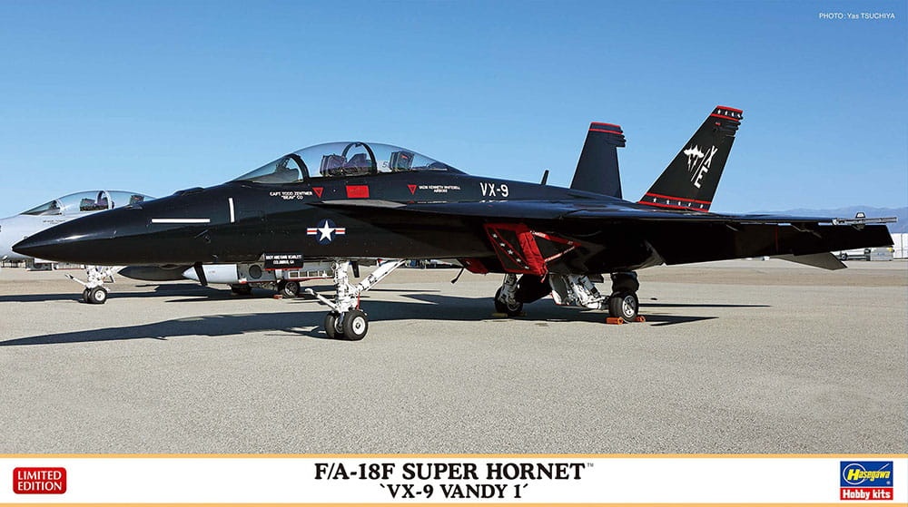 Zdjęcie główne produktu F/A-18F Super Hornet VX-9 Vandy 1 1:72 Hasegawa 02447