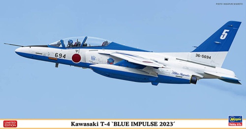 Kawasaki T-4 Blue Impulse 2023 1:48 Hasegawa 07525