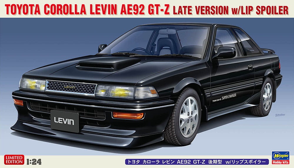 Zdjęcie główne produktu Toyota Corolla Levin AE92 GT-Z (late) 1:24 Hasegawa 20655