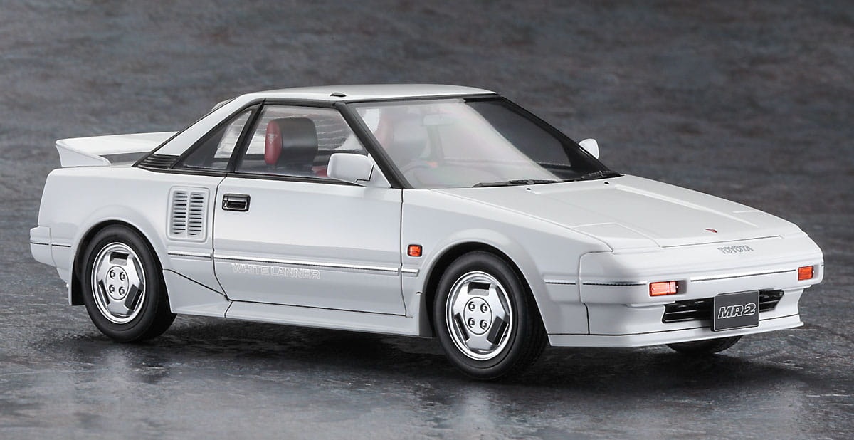 Zdjęcie dodatkowe produktu Toyota MR2 (AW11) (early white lanner 1985) 1:24 Hasegawa 20656