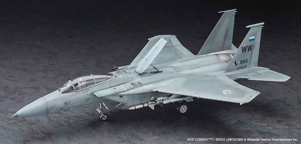 Zdjęcie dodatkowe produktu F-15C Eagle Strider 2 (Ace Combat 7) 1:48 Hasegawa SP566