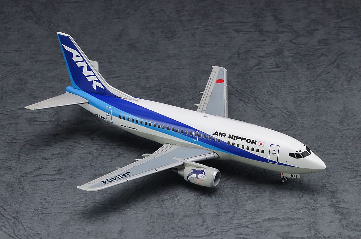 Zdjęcie dodatkowe produktu Boeing 737-500 (ANA) Super Dolphin 1995/2020 (2szt) 1:200 Hasegawa 10839