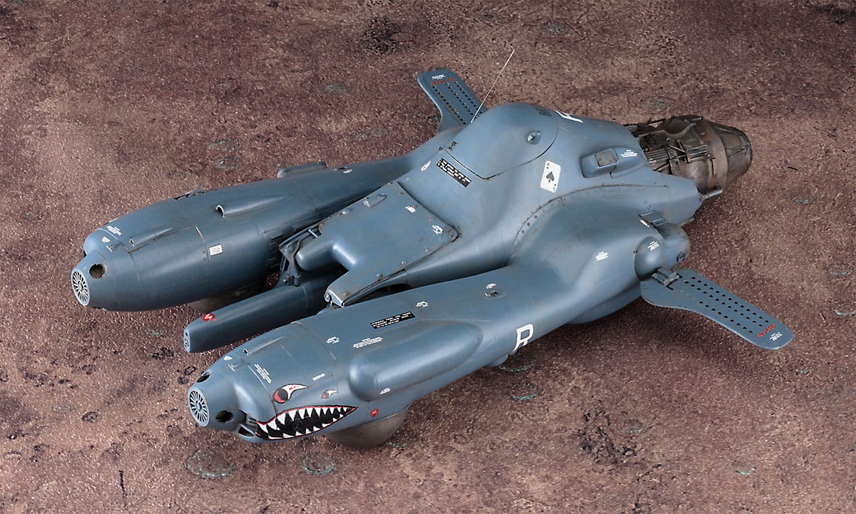 Zdjęcie dodatkowe produktu FALKE Model I Otsu Antigravity Armored Raider Pkf.85 (Maschinen Krieger) 1:20 Hasegawa 64115