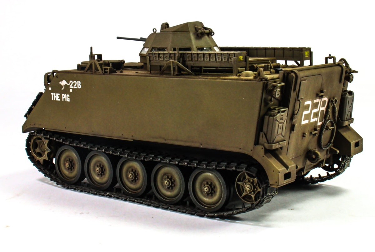 Zdjęcie dodatkowe produktu M113A1 APC with T50 Turret Vietnam War 1:35 AFV Club 35291