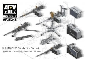 M2HB .50 machine gun 1:35 AFV Club 35246