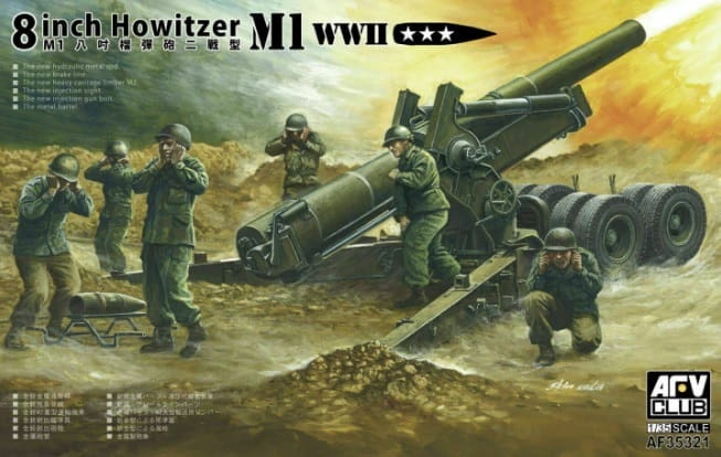 Zdjęcie główne produktu M1 8inch Howitzer 1:35 AFV Club 35321