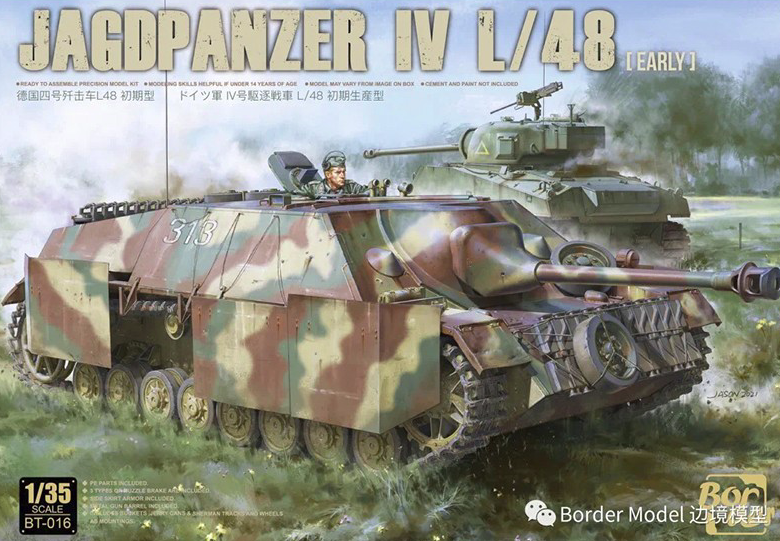 Zdjęcie główne produktu Jagdpanzer IV L/48 Early 1:35 Border Model BT016