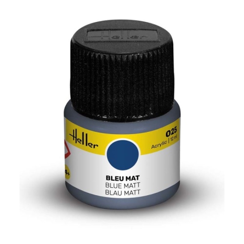 Heller acrylic paint 025 Blue matte 12ml