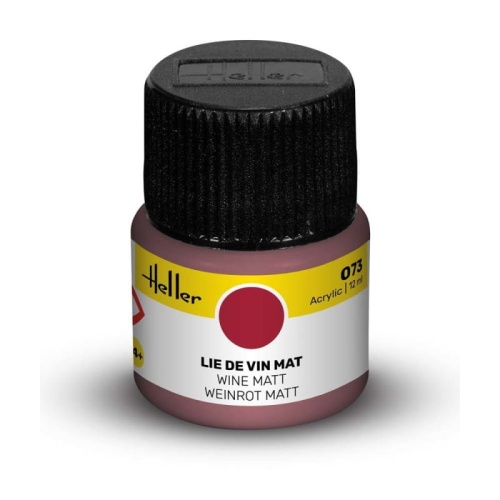 Heller acrylic paint 073 Vine matte 12ml