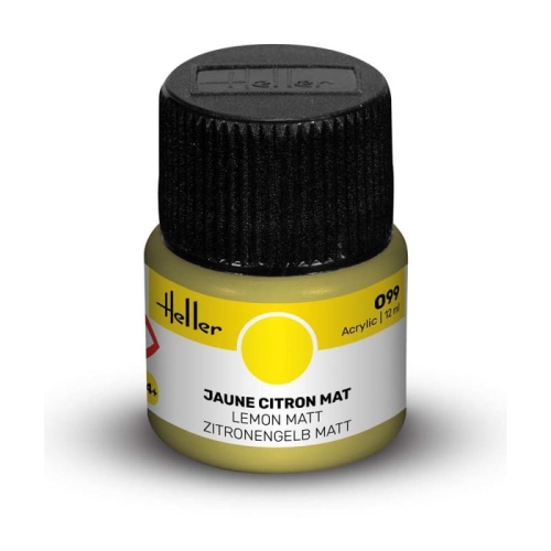 Heller acrylic paint 099 Lemon matte 12ml