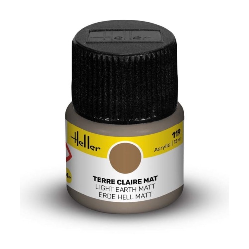 Heller acrylic paint 119 Light Earth matte 12ml