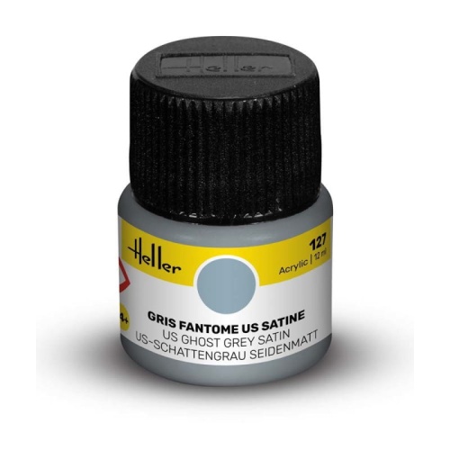 Heller acrylic paint 127 US Ghost Grey semi-matte 12ml
