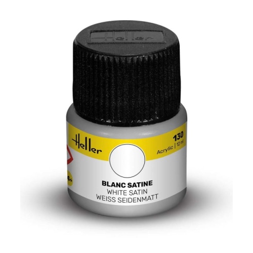 Heller acrylic paint 130 White semi-matte 12ml