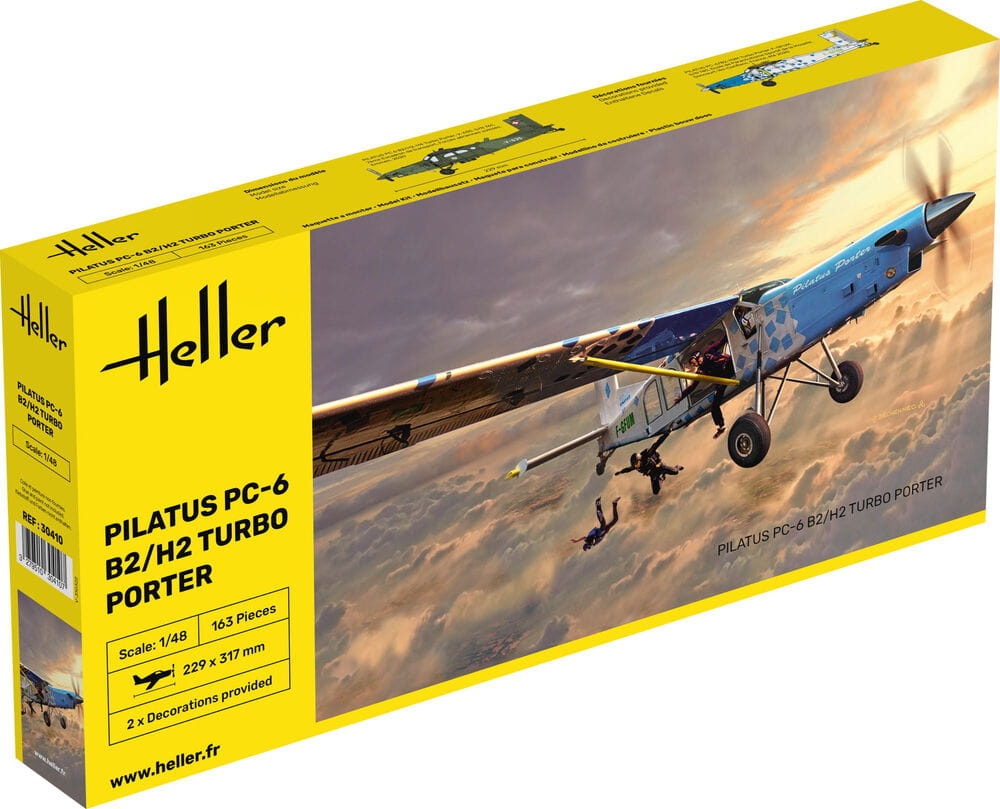Zdjęcie główne produktu Pilatus PC-6 B2/H2 Turbo Porter 1:48 Heller 30410