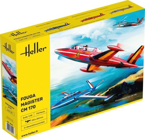 Fouga Magister CM 170 1:48 Heller 30510